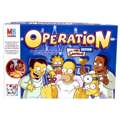 OPERATION - SIMPSONS Talking Homer Edition