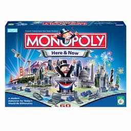 MONOPOLY Property Trading Game from Parker Brothers: Here & Now Limited Edition