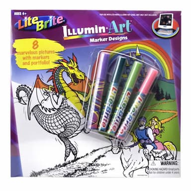 LITE-BRITE - ILLUMIN-ART Marker Designs