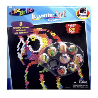 LITE BRITE ILLUMIN-ART PEGMATION