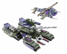 BTR - MEGATRON and CYCLONUS With LEADER 1 & CRUMPLEZONE MINI-CON Figures