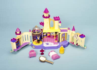 DISNEY PRINCESS BEAUTY & THE BEAST GLOWING MIRROR CASTLE