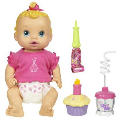 BABY ALIVE SIP 'N SLURP Birthday Doll