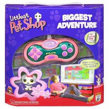 LITTLEST PET SHOP Biggest Adventure TV Plug-In Game