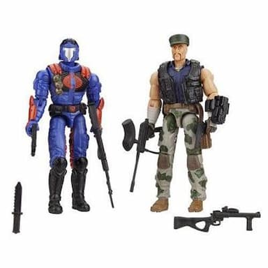 GI JOE VALOR VS. VENOM - GUNG HO and COBRA VIPER Figures