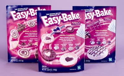 EASY-BAKE BAKER'S 4 Pack Mixes