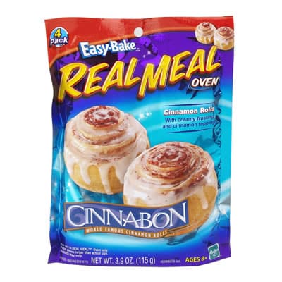 EASY-BAKE REAL MEAL Cinnamon Rolls Refill Set