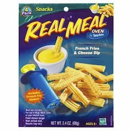 EASY-BAKE REAL MEAL Oven Snack Pack: French Fries & Cheese Dip