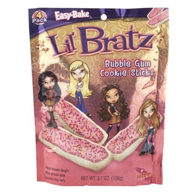 BRATZ BUBBLEGUM COOKIE STICKS