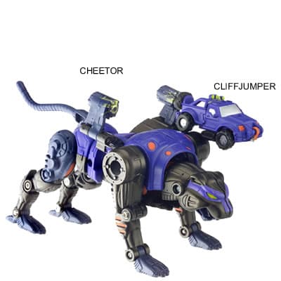 CHEETOR with CLIFFJUMPER MINI-CON Figure