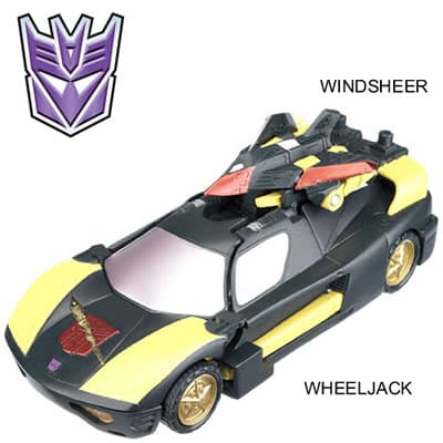 WHEELJACK with WIND SHEER MINI-CON Figure