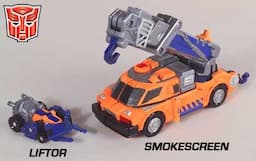 SMOKESCREEN with LIFTOR MINI-CON figure