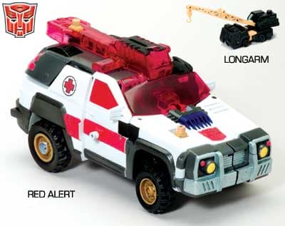 RED ALERT with LONGARM MINI-CON figure