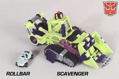 SCAVENGER WITH ROLLBAR MINI-CON figure