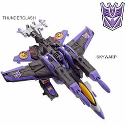 SKYWARP with THUNDERCLASH MINI-CON Figure