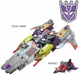 TIDAL WAVE with RAMJET MINI-CON Figure