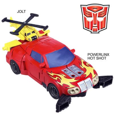 POWERLINX HOT SHOT with JOLT MINI-CON Figure