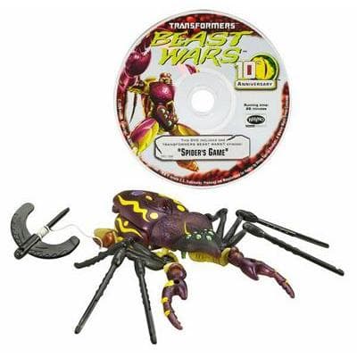 TRANSFORMERS BEAST WARS 10th Anniversary: PREDACON TARANTULUS with Bonus DVD