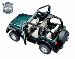 TRANSFORMERS ALTERNATORS - JEEP WRANGLER - AUTOBOT HOUND