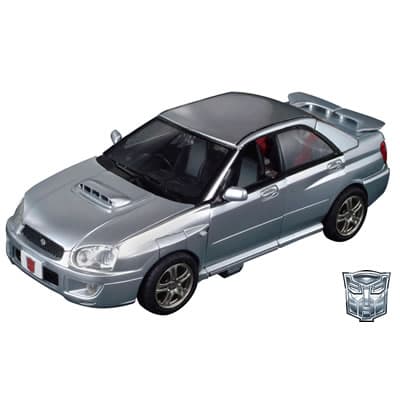 TRANSFORMERS ALTERNATORS - SUBARU IMPREZA - SILVERSTREAK