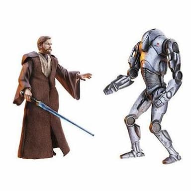 Star Wars Revenge of the Sith: Obi-Wan Kenobi (with Super Battle Droid)