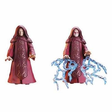 Star Wars Revenge of the Sith: Emperor Palpatine (with glowing Force lightning)