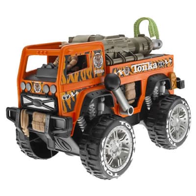 TONKA ANIMAL TRAPPER TRUCK With Figure