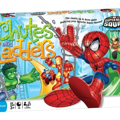 CHUTES AND LADDERS SUPER HERO SQUAD Game