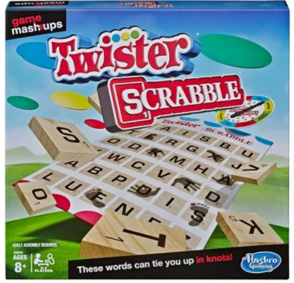 Twister Scrabble Mash Up