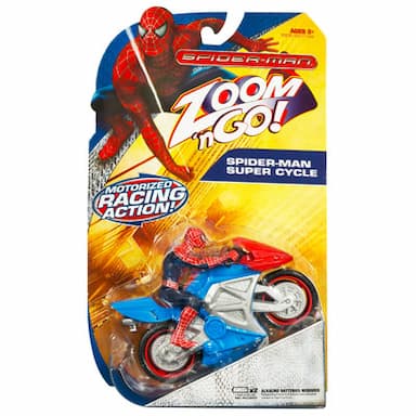 Spider-Man Trilogy Zoom N Go Motorcycle