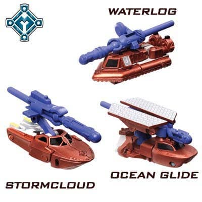 Transformers Sea Mini-con Team- Oceanglide, Waterlog, and Stormcloud ...
