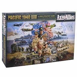 Avalon Hill Axis & Allies Pacific 1940 Second Edition WWII Strategy Board Game, Ages 12 and Up, 2-4 Players