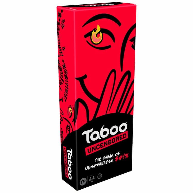 Taboo Uncensored Party Game for Adults Only, Hilarious Adult Party Board Games, Ages 17+