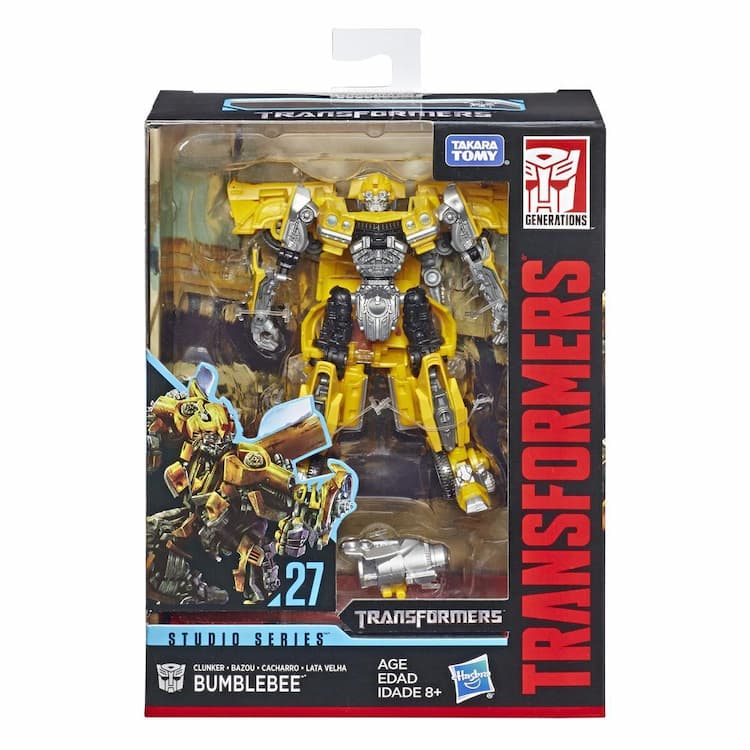 Transformers Studio Series 27 Deluxe Class Transformers Movie 1 Clunker Bumblebee Action Figure