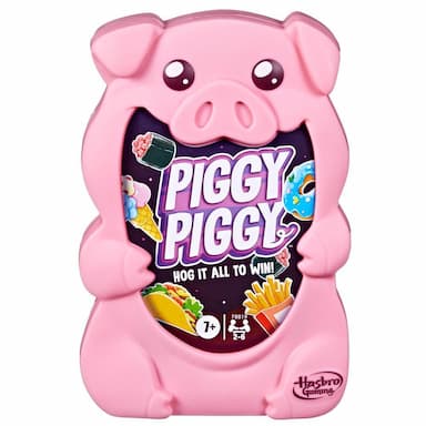 Piggy Piggy Game, Fun Family Card Games for 2 to 6 Players, Ages 7+