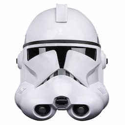 Star Wars The Black Series Phase II Clone Trooper Premium Electronic Helmet, The Clone Wars Collectible, Ages 14 and Up