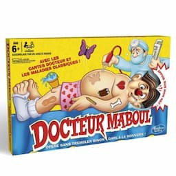 Docteur Maboul classique, jeu de plateau électronique avec cartes, jeu d'intérieur pour enfants à partir de 6 ans