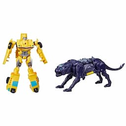 Transformers: Rise of the Beasts Movie, Beast Alliance, Beast Combiners 2-Pack Bumblebee Toys, 6 and Up, 5-inch