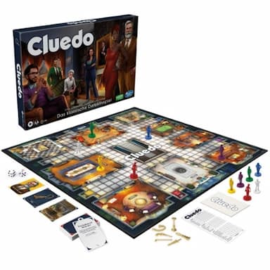 Clue Board Game, Mystery Games for 2-6 Players, Family Games for Kids Ages 8 and Up