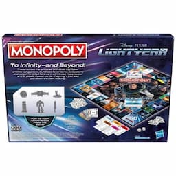 Monopoly: Disney and Pixar's Lightyear Edition Board Game for Families and Kids, Family Board Games, Gifts for Kids