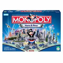 MONOPOLY Property Trading Game from Parker Brothers: Here & Now Limited Edition