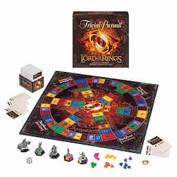 TRIVIAL PURSUIT THE LORD OF THE RINGS Movie Trilogy Collector's Edition Game