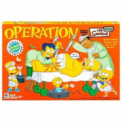 OPERATION - SIMPSONS Talking Homer Edition
