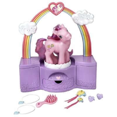 MY LITTLE PONY MUSICAL WISHES Jewelry Box with SKYWISHES Pony