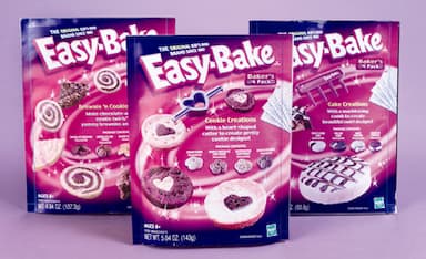 EASY-BAKE BAKER'S 4 Pack Mixes
