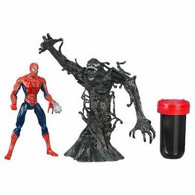 Spider-Man 3 Spider-Man versus Venom Symbiote Figure