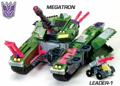 MEGATRON with LEADER-1 MINI-CON figure