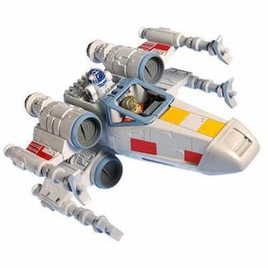 Star Wars Galactic Heroes X-wing Fighter With Figures