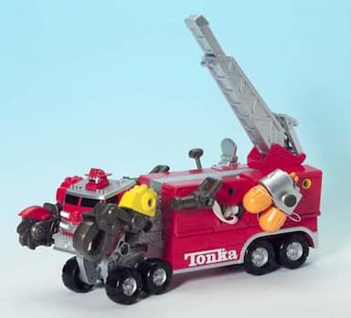 TONKA TEAM BUILDERS Fire Engine