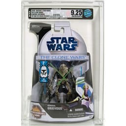 Star Wars The Clone Wars General Grievous: 1st Day of Issue Foil (AFA Graded 9.25)